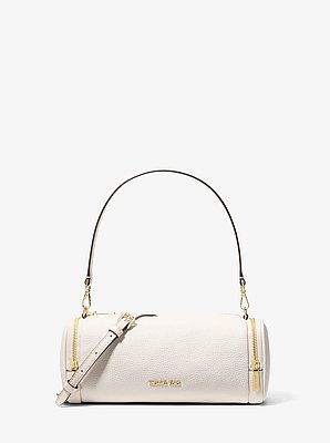 Jet Set Travel Small Pebbled Leather Convertible Crossbody Bag