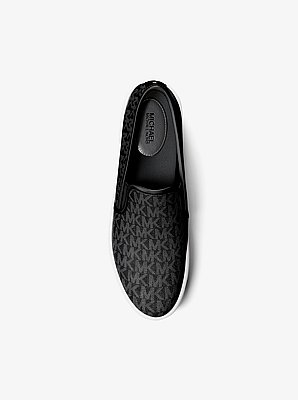 Teddi Signature Logo Slip-On Sneaker