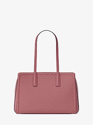 Sac fourre-tout Laila de taille moyenne &agrave; logo Signature