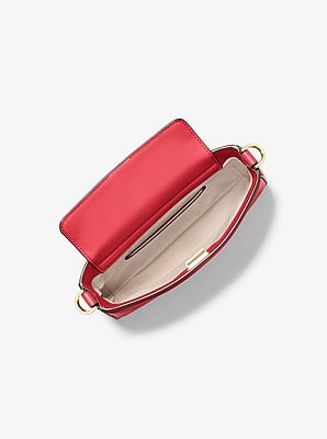 Wandelbare Pochette Bryant Small aus gekrispeltem Leder