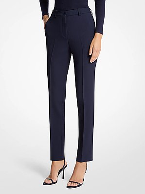 Samantha Double Crepe Sabl&eacute; Pants