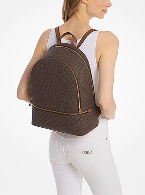 Rhea Large Signature Logo Backpack