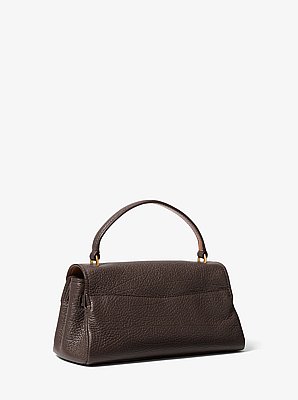 Hamilton Moderne Extra-Small Textured Leather Slouchy Crossbody Bag