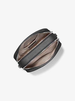 Bryant Medium Pebbled Leather Camera Crossbody Bag