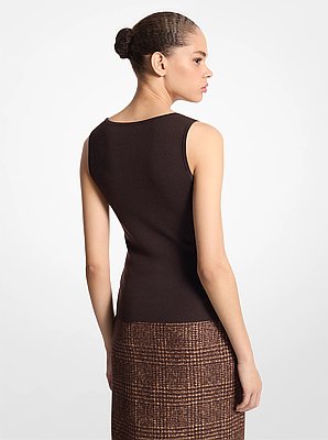 Bette Cashmere Scoopneck Tank
