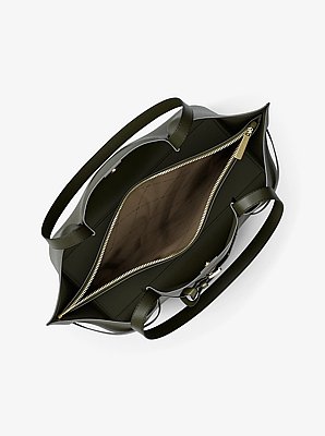 Emilia Large Pebbled Leather Tote Bag