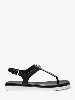 Val Leather Thong Sandal