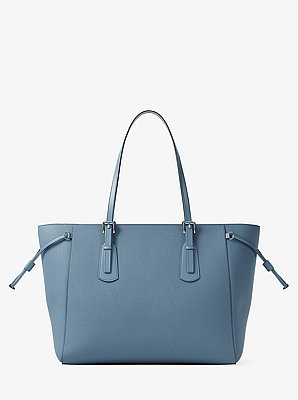 Grand sac fourre-tout Voyager en cuir Saffiano