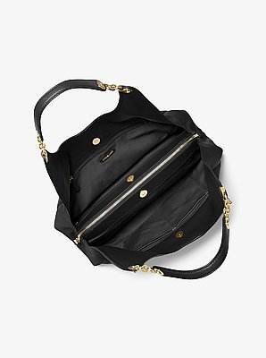 Ellie Large Pebbled Leather Shoulder Bag