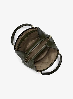 Kensington Large Pebbled Leather Tote Bag