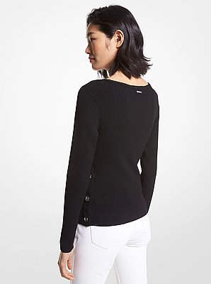 Jersey de punto el&aacute;stico acanalado