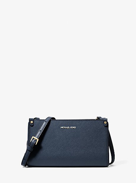 Petit sac &agrave; bandouli&egrave;re Maple en cuir saffiano
