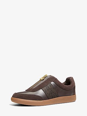 Jovie Zip-Front Sneaker