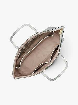 Quinn Large Pebbled Leather Tote Bag