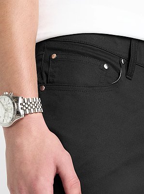 Parker Slim-Fit Stretch Cotton Pants