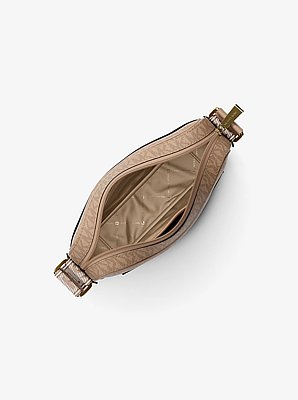 Maeve Large Signature Logo Crossbody Bag
