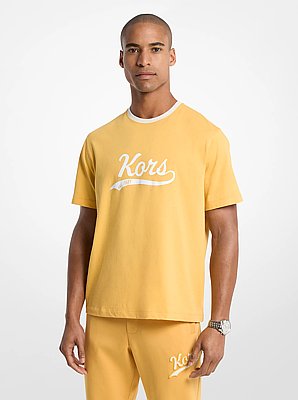 KORS Varsity Cotton Jersey T-Shirt