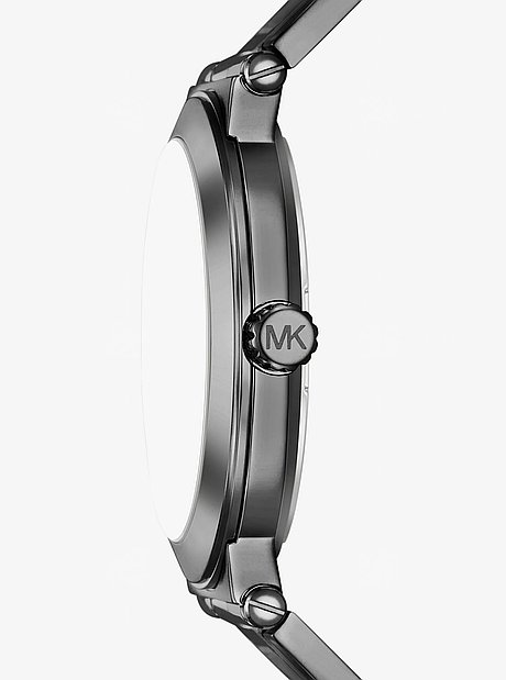 XXL-Armbanduhr Billie in Mattgrau