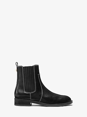 Bota Chelsea Ella con pespuntes en contraste