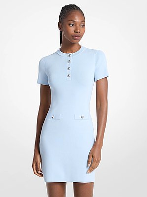 Minivestido de mezcla de viscosa