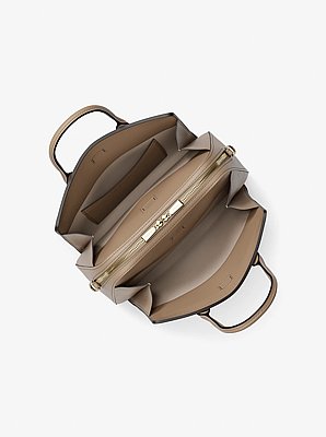 Laila Medium Leather Satchel image number 1