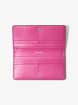 Bryant Large Pebbled Leather Snap-Front Wallet
