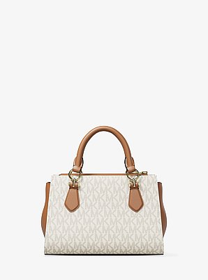 Marilyn Small Signature Logo Messenger Bag