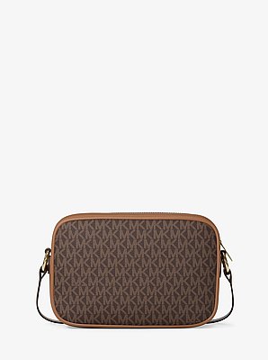 Jet Set Travel Large Signature logo Camera Crossbody Bag