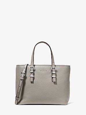 Quinn Small Pebbled Leather Crossbody Bag