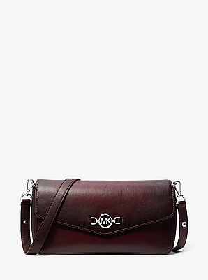 Kacey Medium Burnished Shoulder Bag