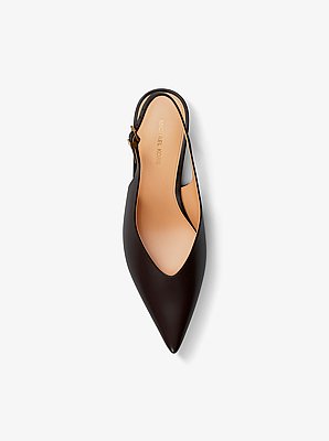 Tonya Leather Slingback Pump