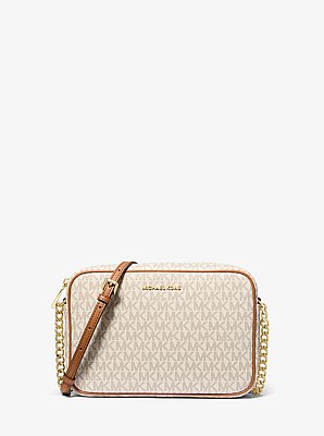 Jet Set Large Logo Crossbody Bag