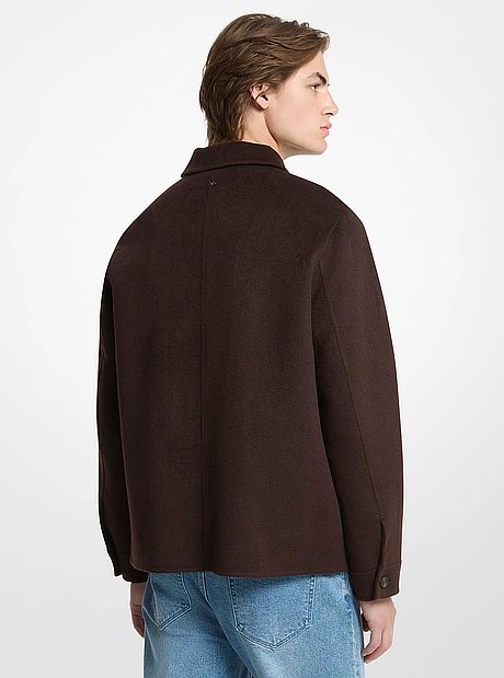 Joshua Wool Blend Shirt Jacket