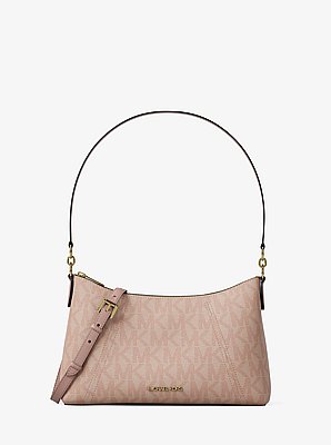 Sienna Medium Signature Logo Convertible Crossbody Bag