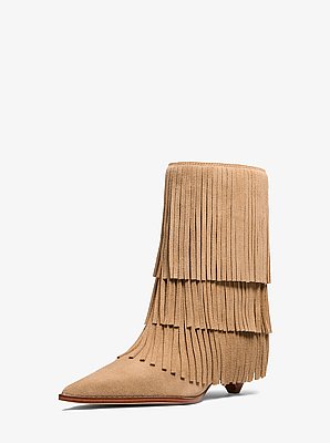 Jayla Fringed Suede Boot