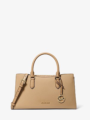 Arden Medium Top-Zip Satchel