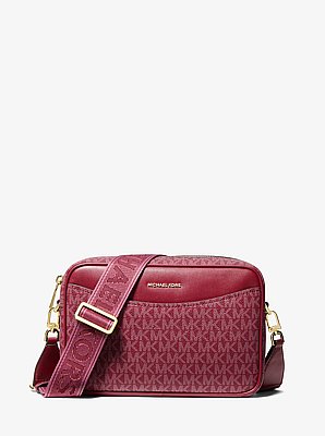 Bev Large Signature Logo Crossbody Bag