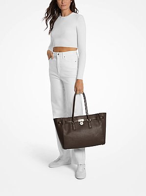 Hamilton Moderne Large Leather Tote Bag