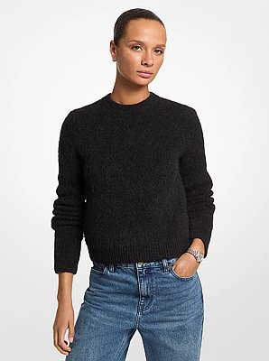 Brushed Alpaca Blend Sweater