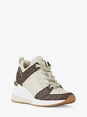 Georgie Signature Logo Wedge Trainer