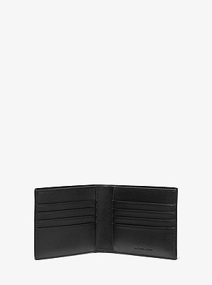 Varick Saffiano Leather Billfold Wallet With Passcase