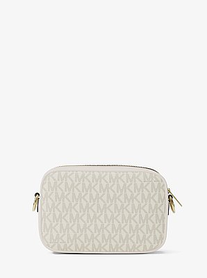 Jet Set Small Signature Logo Camera Crossbody Bag