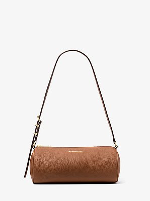 Izzy Small Pebbled Leather Barrel Pochette