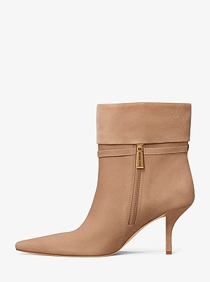 Nalia Polyester Microsuede Boot