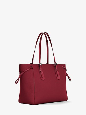 Grand sac fourre-tout Voyager en cuir Saffiano