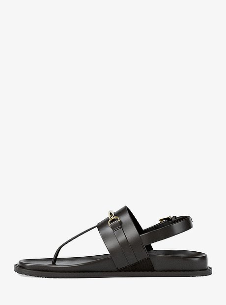 Carson Leather T-Strap Sandal
