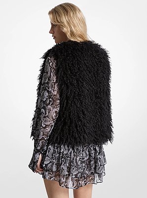 Faux Shearling Vest