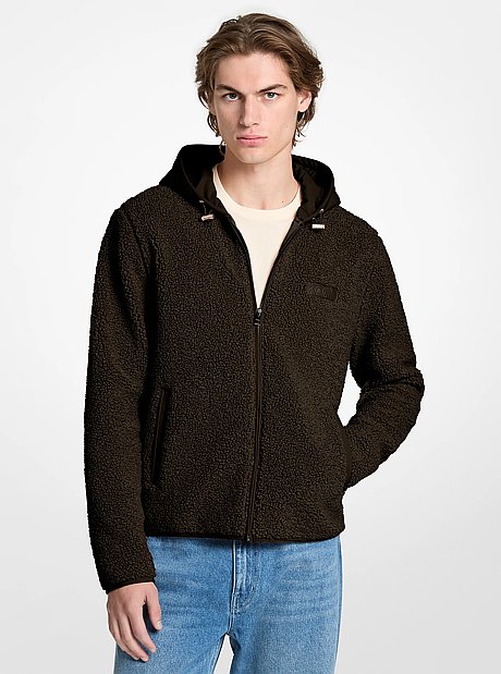 Sherpa Zip-Up Hoodie