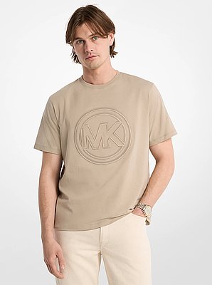 Logo Charm Cotton Jersey T-Shirt