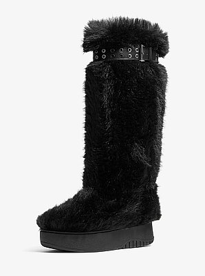 Starling Faux Fur Puffer Boot